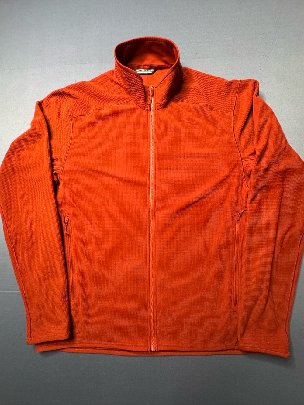 Arc’teryx Delta full Zip Fleece maroon Size L 1262